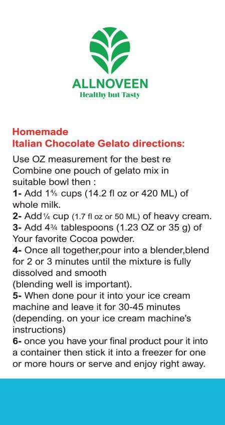 Italian Chocolate Gelato Mix