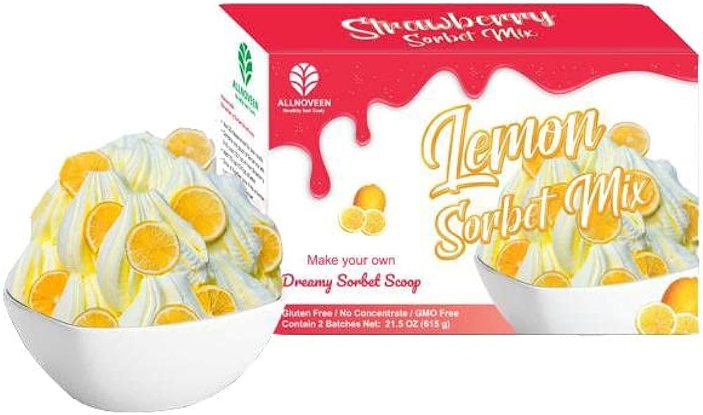 Lemon Sorbet Mix